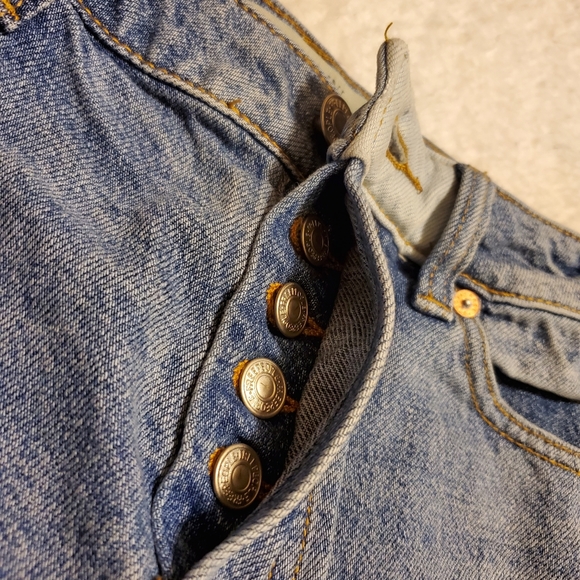 We The Free Denim Patchwork Mini Skirt - Picture 2 of 5